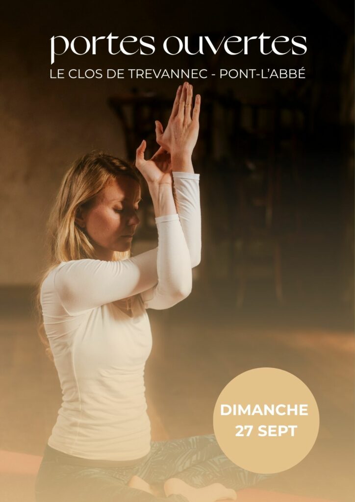 portes ouvertes clos de trevannec pont-l'abbé dimanche 27 septembre rentrée 2026 yoga vinyasa Pauline Bonte